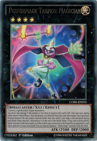 Performage Trapeze Magician [CORE-EN053] Rare | GnG Games