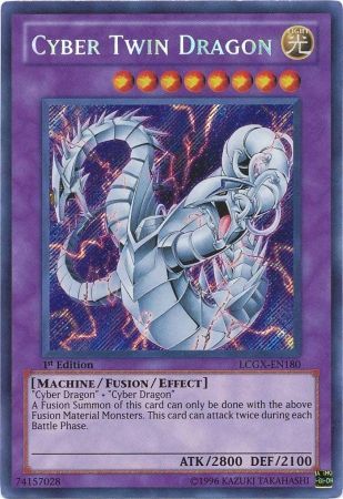 Cyber Twin Dragon [LCGX-EN180] Secret Rare | GnG Games