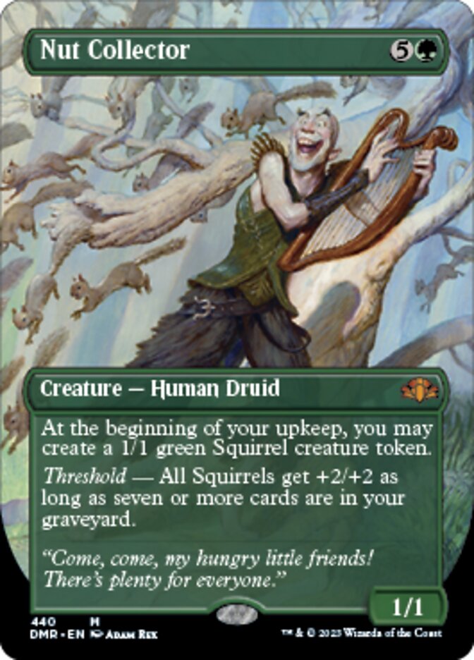 Nut Collector (Borderless Alternate Art) [Dominaria Remastered] | GnG Games