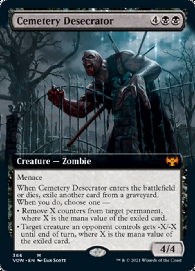 Cemetery Desecrator (Extended) [Innistrad: Crimson Vow] | GnG Games