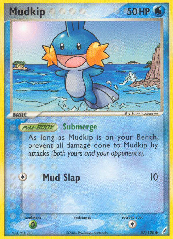 Mudkip (57/100) [EX: Crystal Guardians] | GnG Games