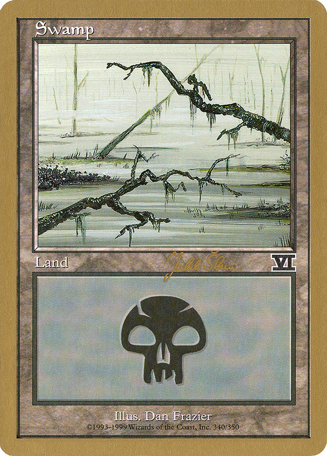 Swamp (js340b) (Jakub Slemr) [World Championship Decks 1999] | GnG Games