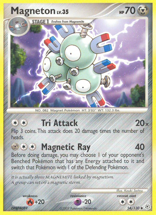 Magneton (54/130) [Diamond & Pearl: Base Set] | GnG Games