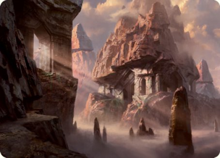 Mountain (277) Art Card [Dungeons & Dragons: Adventures in the Forgotten Realms Art Series] | GnG Games