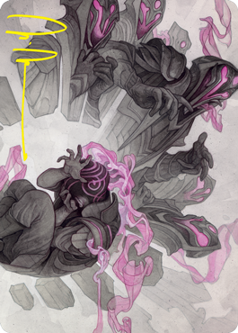 Rise of Extus Art Card (Gold-Stamped Signature) [Strixhaven: School of Mages Art Series] | GnG Games