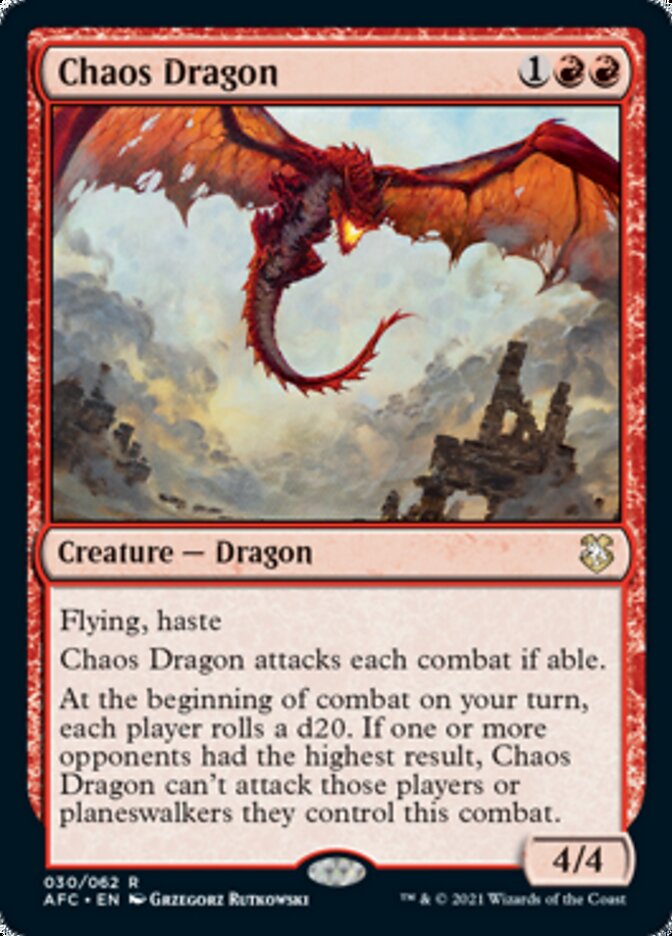 Chaos Dragon [Dungeons & Dragons: Adventures in the Forgotten Realms Commander] | GnG Games