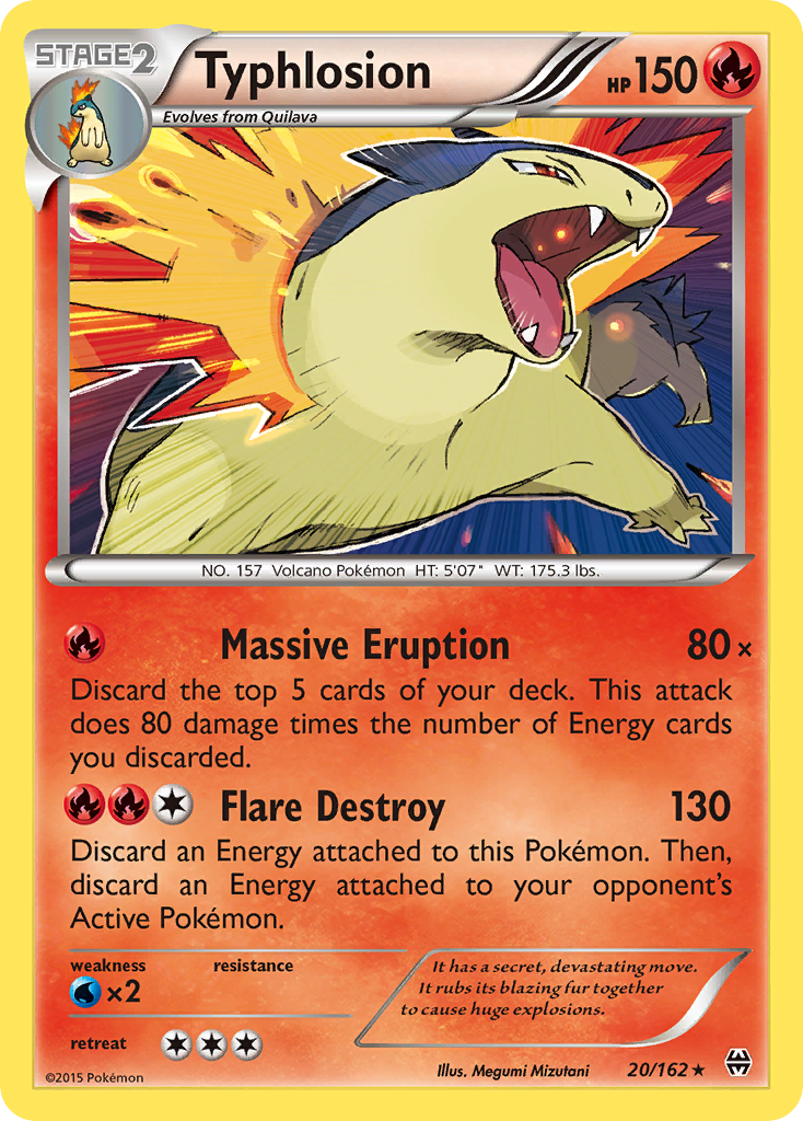 Typhlosion (20/162) [XY: BREAKthrough] | GnG Games