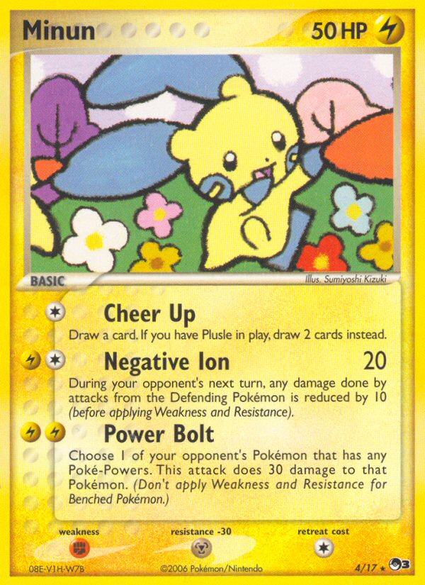 Minun (4/17) [POP Series 3] | GnG Games