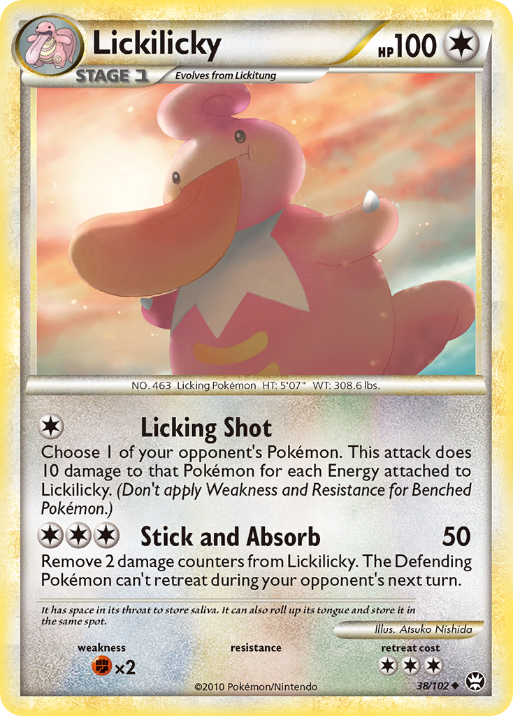 Lickilicky (38/102) [HeartGold & SoulSilver: Triumphant] | GnG Games