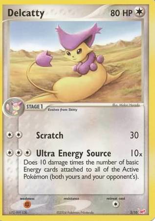 Delcatty (3/10) [EX: Trainer Kit - Latias] | GnG Games