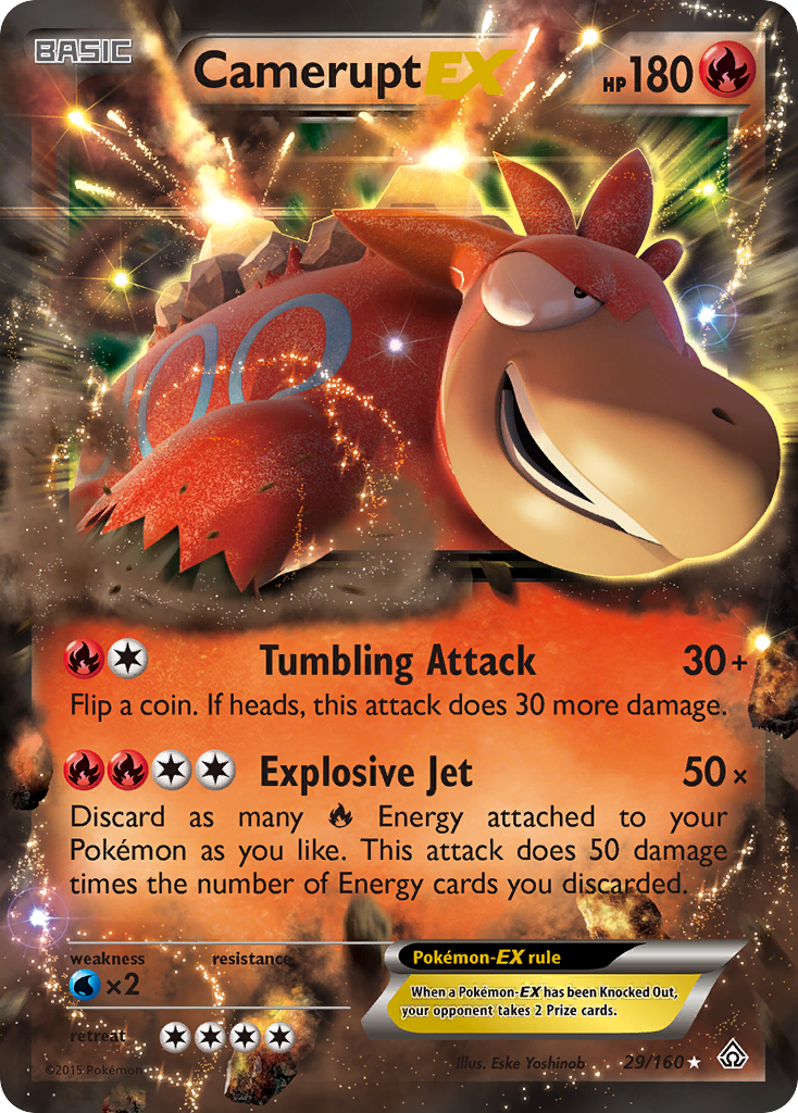 Camerupt EX (29/160) [XY: Primal Clash] | GnG Games