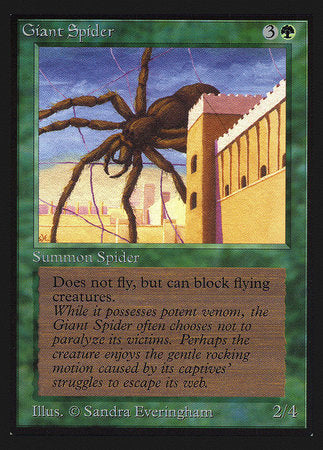 Giant Spider (IE) [Intl. Collectors’ Edition] | GnG Games