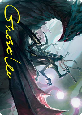 Specter of the Fens Art Card (Gold-Stamped Signature) [Strixhaven: School of Mages Art Series] | GnG Games