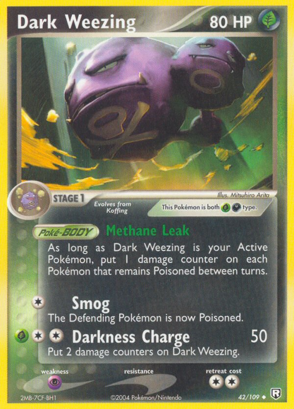 Dark Weezing (42/109) [EX: Team Rocket Returns] | GnG Games