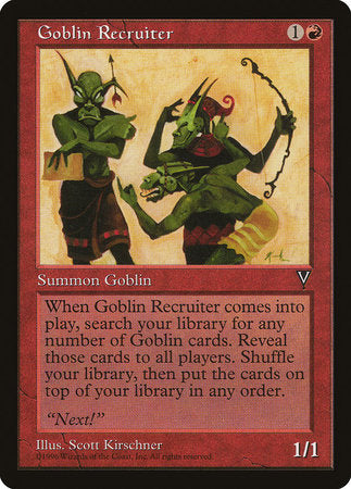 Goblin Recruiter [Visions] | GnG Games