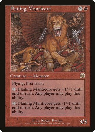 Flailing Manticore [Mercadian Masques] | GnG Games