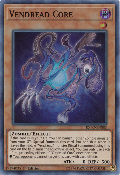 Vendread Core [EXFO-EN083] Super Rare | GnG Games