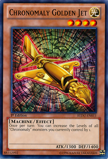 Chronomaly Golden Jet [REDU-EN011] Common | GnG Games