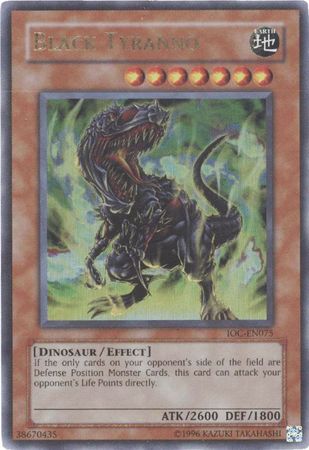 Black Tyranno [IOC-EN075] Ultra Rare | GnG Games