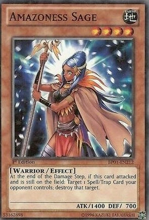 Amazoness Sage [BP01-EN212] Starfoil Rare | GnG Games