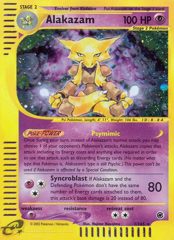 Alakazam (1/165) [Expedition: Base Set] | GnG Games