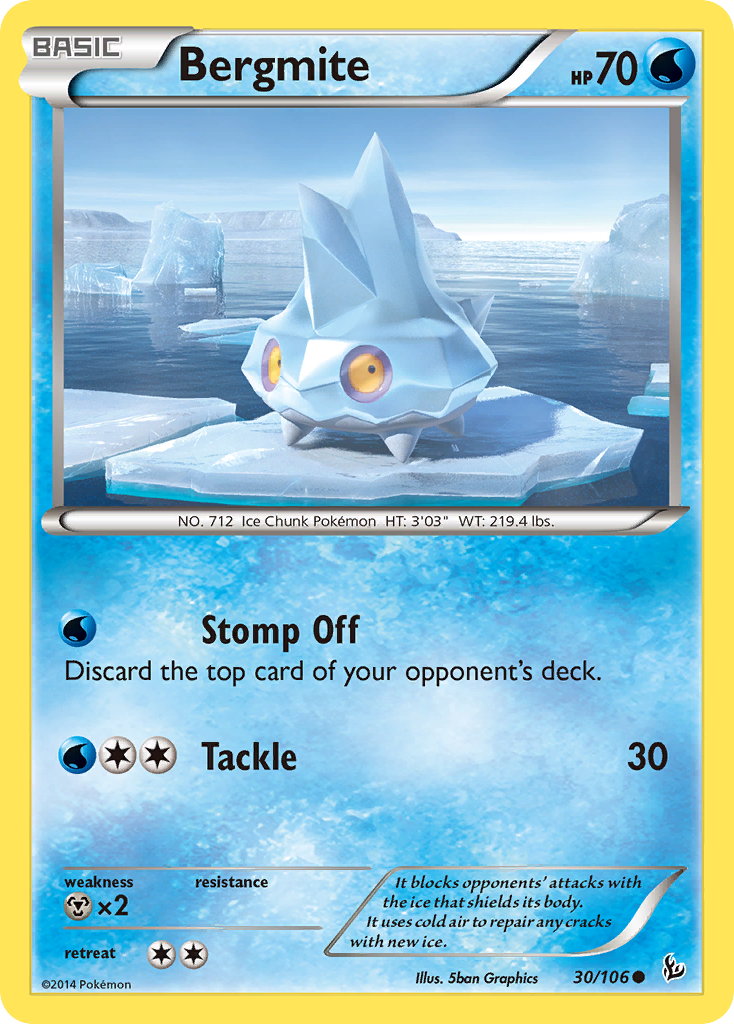 Bergmite (30/106) [XY: Flashfire] | GnG Games