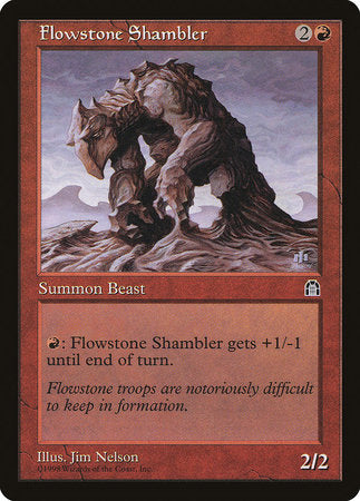 Flowstone Shambler [Stronghold] | GnG Games