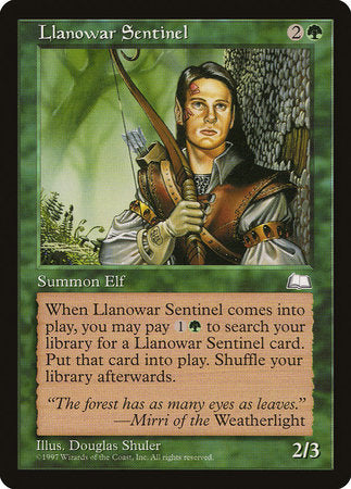 Llanowar Sentinel [Weatherlight] | GnG Games