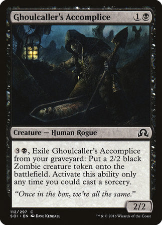 Ghoulcaller's Accomplice [Shadows over Innistrad] | GnG Games