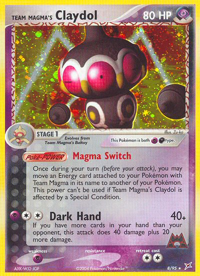 Team Magma's Claydol (8/95) [EX: Team Magma vs Team Aqua] | GnG Games