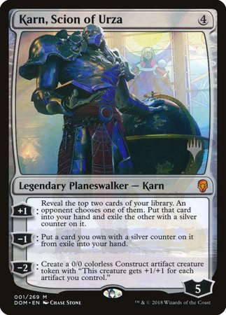 Karn, Scion of Urza [Dominaria Promos] | GnG Games