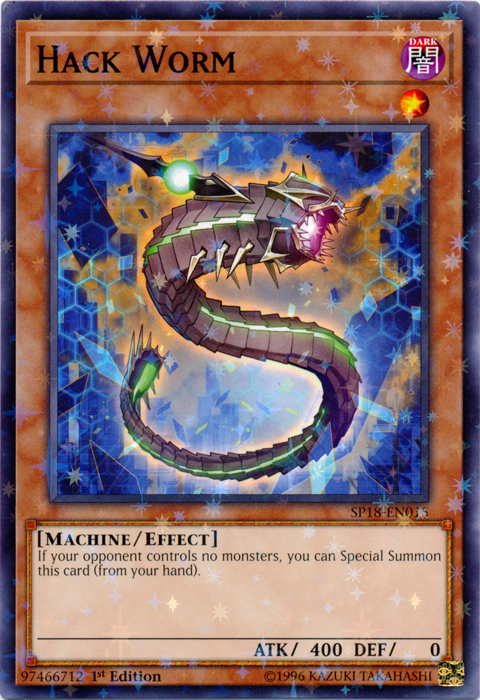 Hack Worm (Starfoil) [SP18-EN015] Starfoil Rare | GnG Games