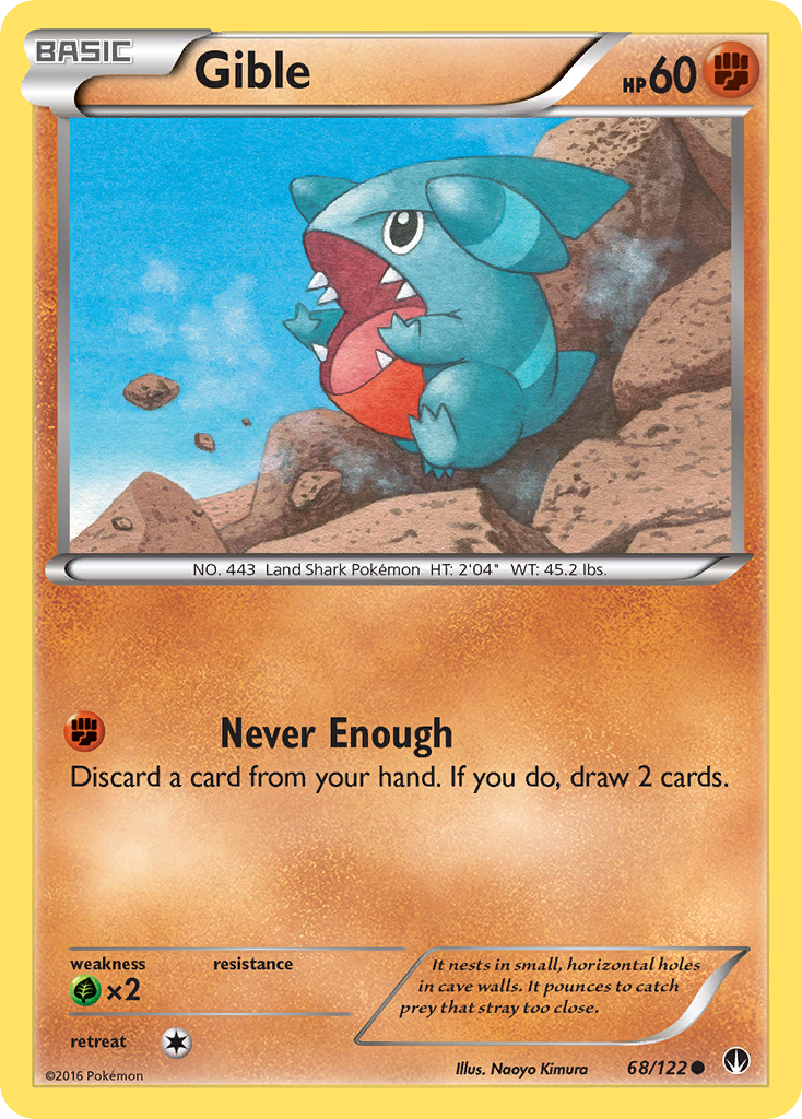 Gible (68/122) [XY: BREAKpoint] | GnG Games