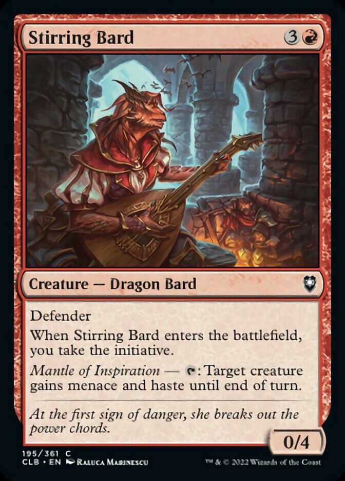 Stirring Bard [Commander Legends: Battle for Baldur's Gate] | GnG Games