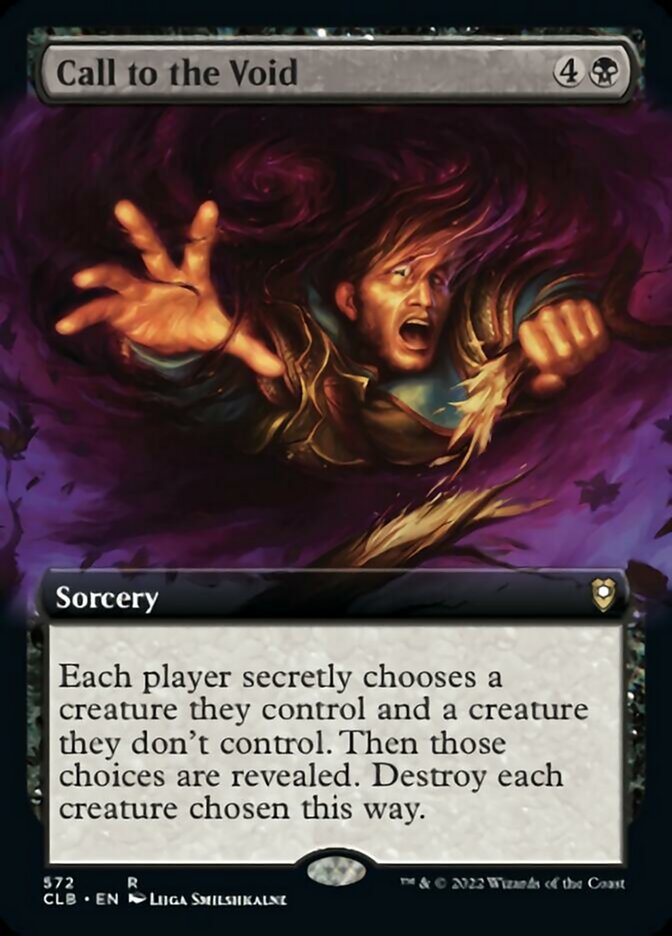 Call to the Void (Extended Art) [Commander Legends: Battle for Baldur's Gate] | GnG Games