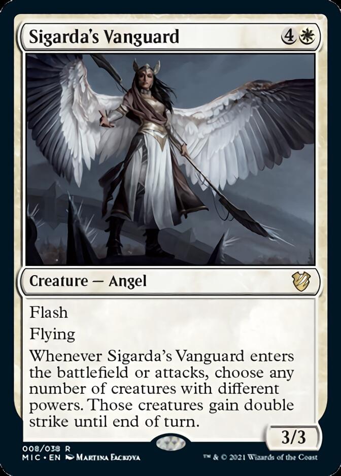 Sigarda's Vanguard [Innistrad: Midnight Hunt Commander] | GnG Games