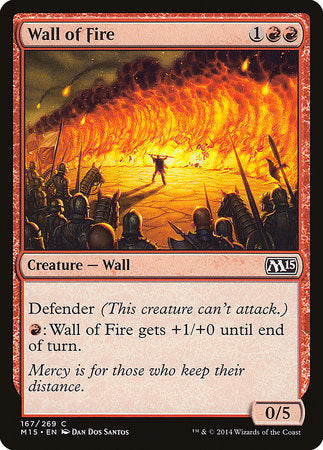 Wall of Fire [Magic 2015] | GnG Games