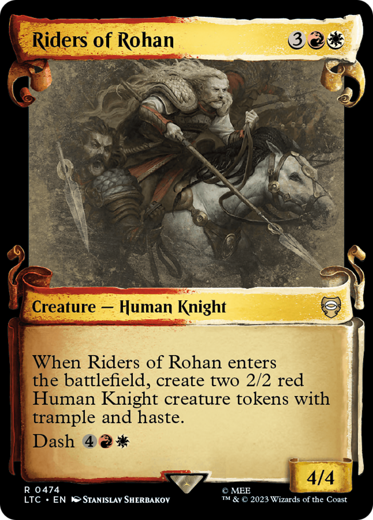 Riders of Rohan [The Lord of the Rings: Tales of Middle-Earth Commander Showcase Scrolls] | GnG Games