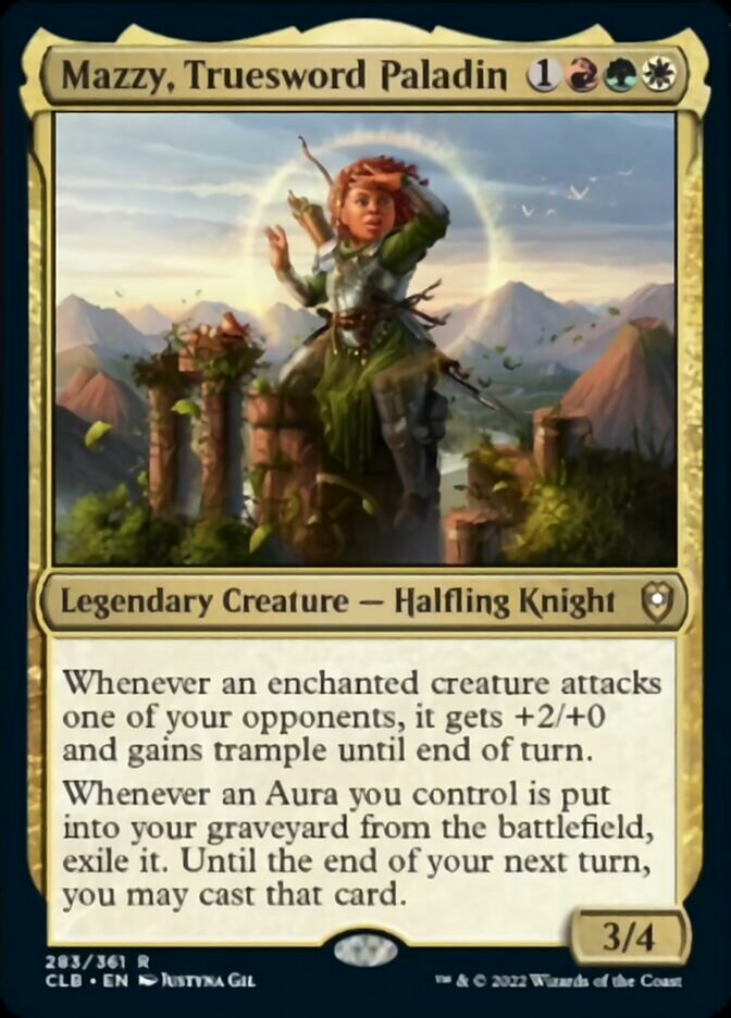 Mazzy, Truesword Paladin [Commander Legends: Battle for Baldur's Gate] | GnG Games