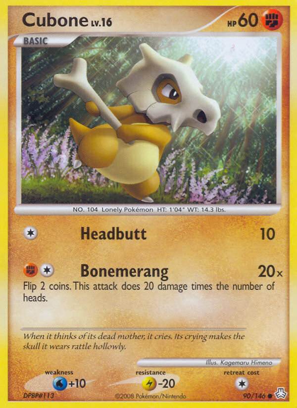 Cubone (90/146) [Diamond & Pearl: Legends Awakened] | GnG Games