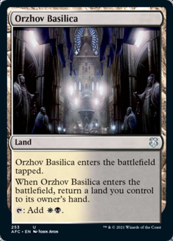 Orzhov Basilica [Dungeons & Dragons: Adventures in the Forgotten Realms Commander] | GnG Games