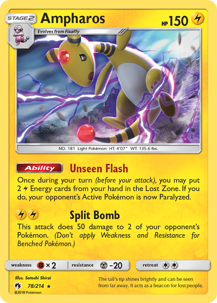 Ampharos (78/214) [Sun & Moon: Lost Thunder] | GnG Games