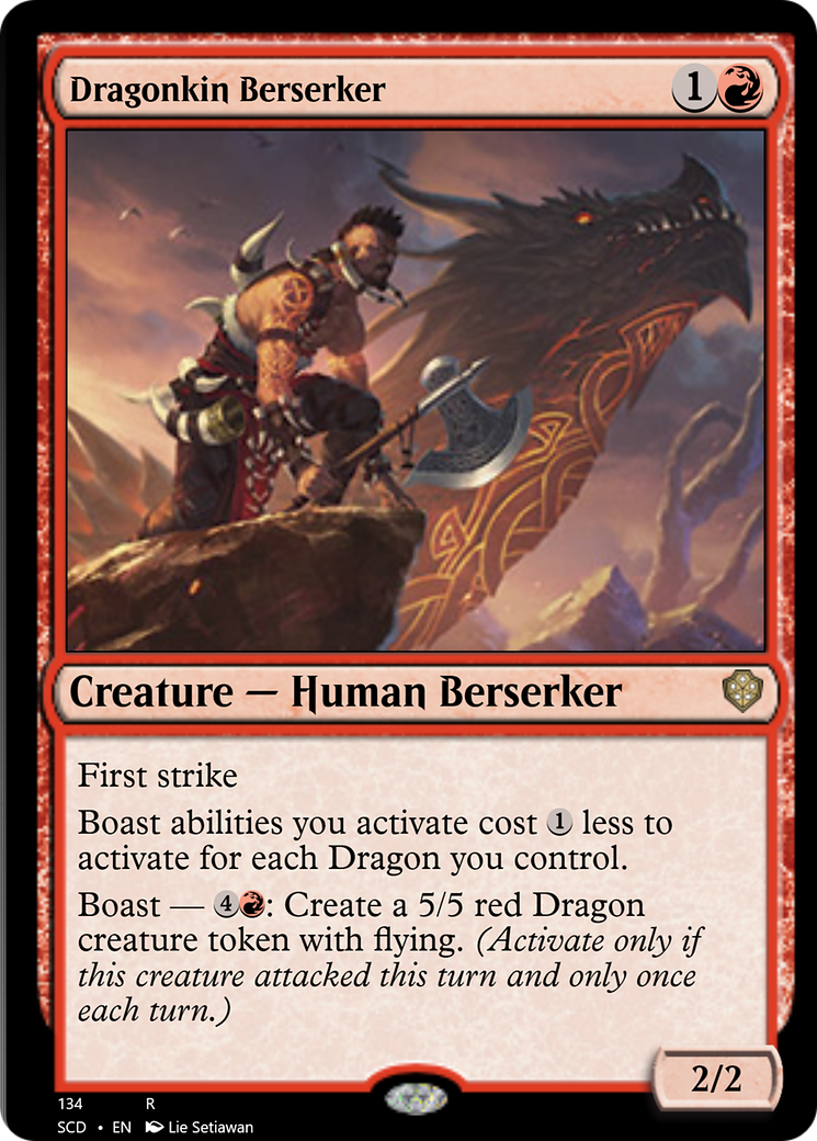 Dragonkin Berserker [Starter Commander Decks] | GnG Games