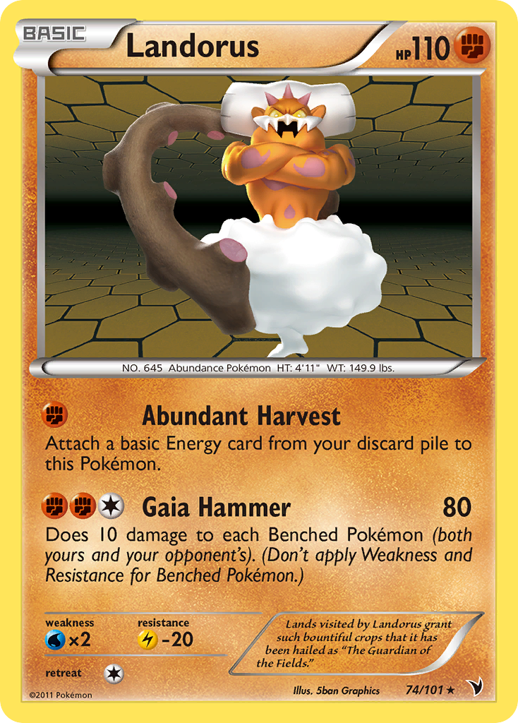 Landorus (74/101) [Black & White: Noble Victories] | GnG Games