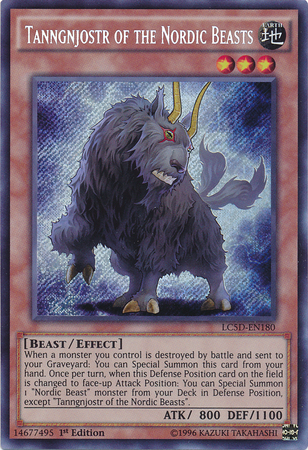 Tanngnjostr of the Nordic Beasts [LC5D-EN180] Secret Rare | GnG Games