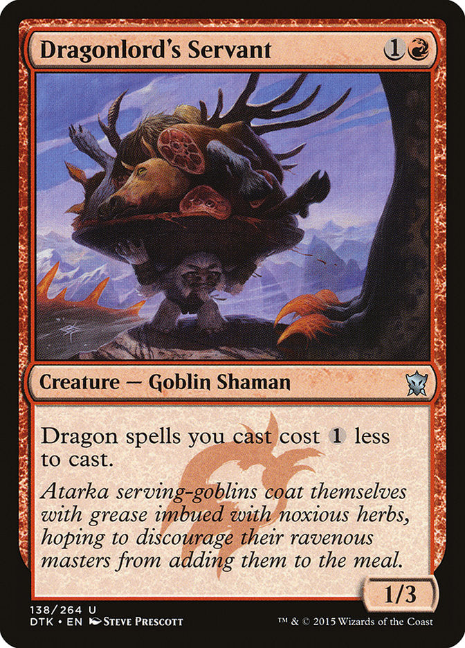 Dragonlord's Servant [Dragons of Tarkir] | GnG Games