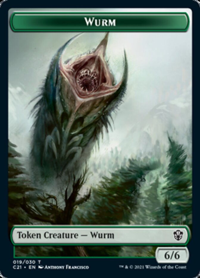 Wurm // Kraken Token [Commander 2021 Tokens] | GnG Games