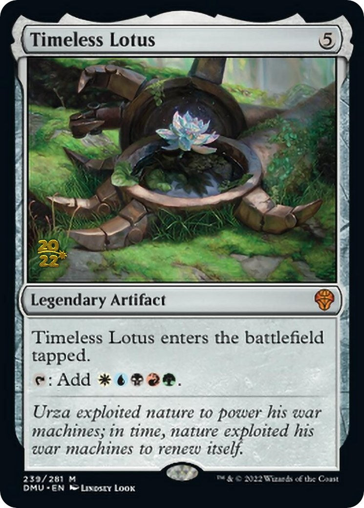 Timeless Lotus [Dominaria United Prerelease Promos] | GnG Games