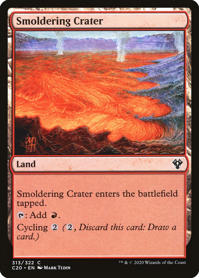 Smoldering Crater [Commander 2020] | GnG Games