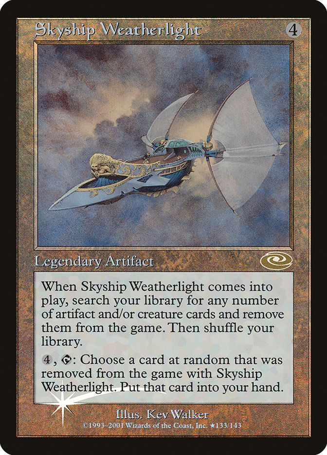 Skyship Weatherlight (Kev Walker) [Planeshift] | GnG Games